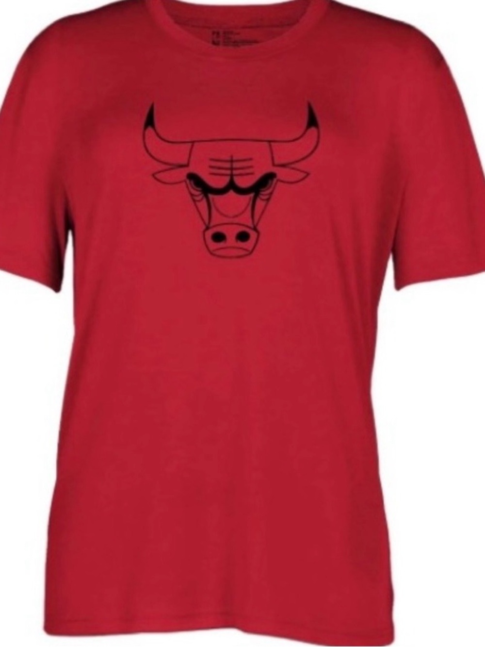 NBA Chicago Bulls Women's Short Sleeve Crew Neck T-Shirt Size Large new